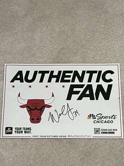 Wendell Carter Jr Signed Autographed Chicago Bulls Poster