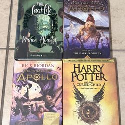 YA Fantasy Book Bundle – Rick Riordan & Harry Potter – Like New / Excellent Condition
