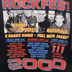 2000 XL Rockfest Tee