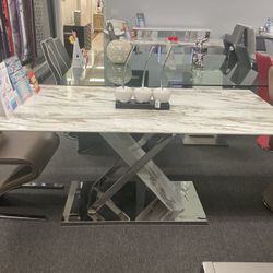 Modern Dining Table Set W/4 FREE Chairs (furniture assembly)35% OFF 