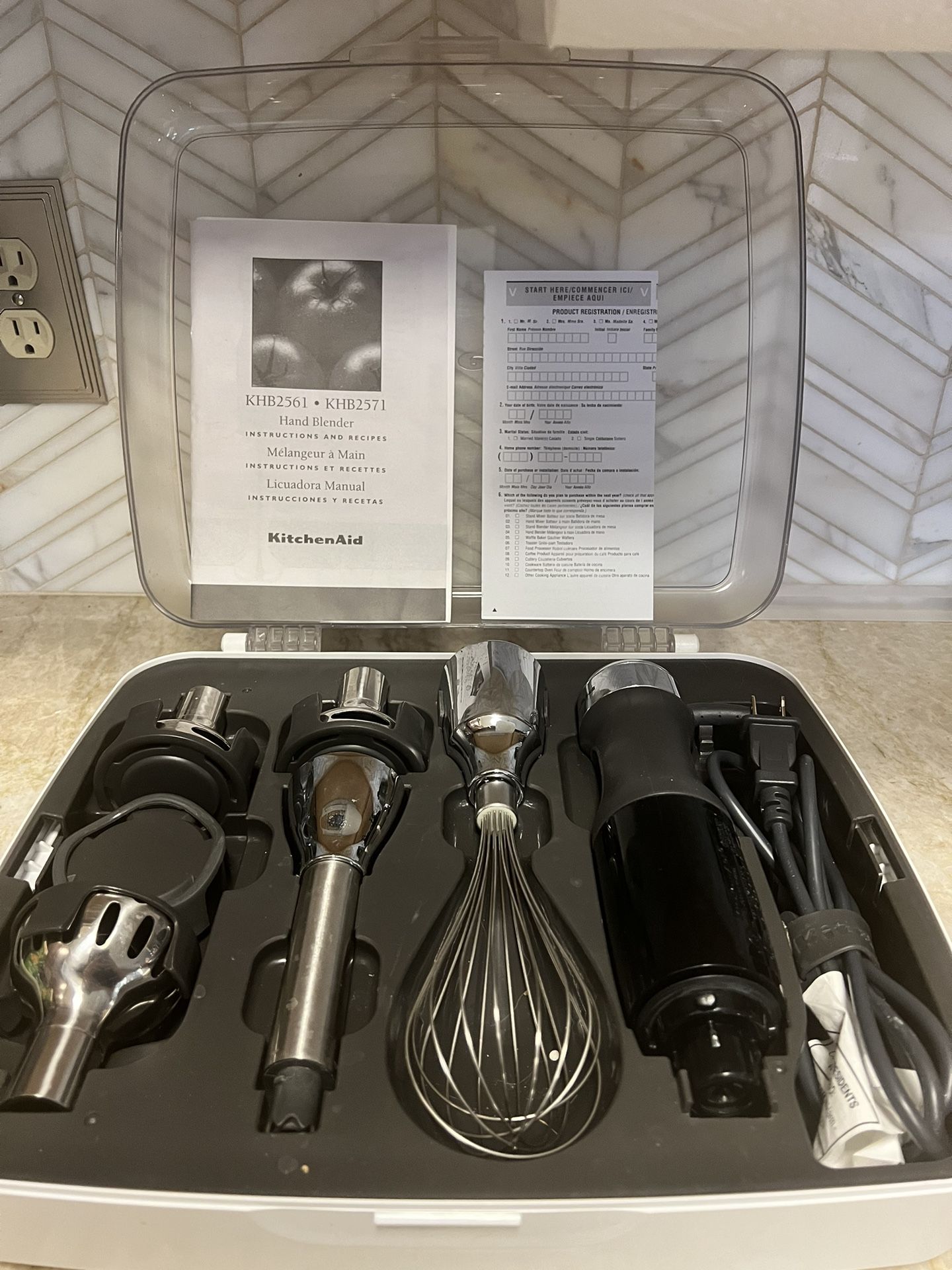 Kitchen Aid 5 Speed Immersion Blender