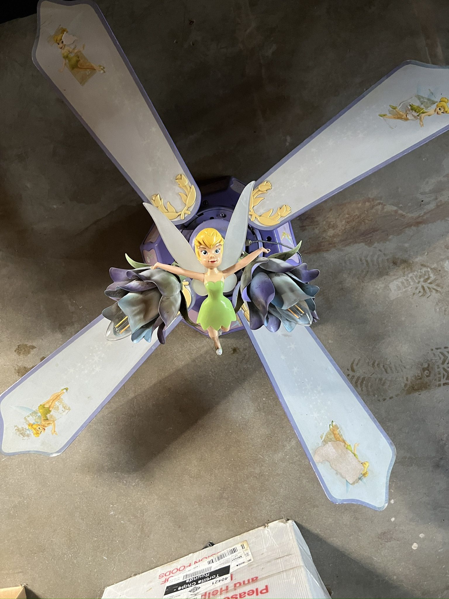 Vintage TinkerBell Ceiling Fan