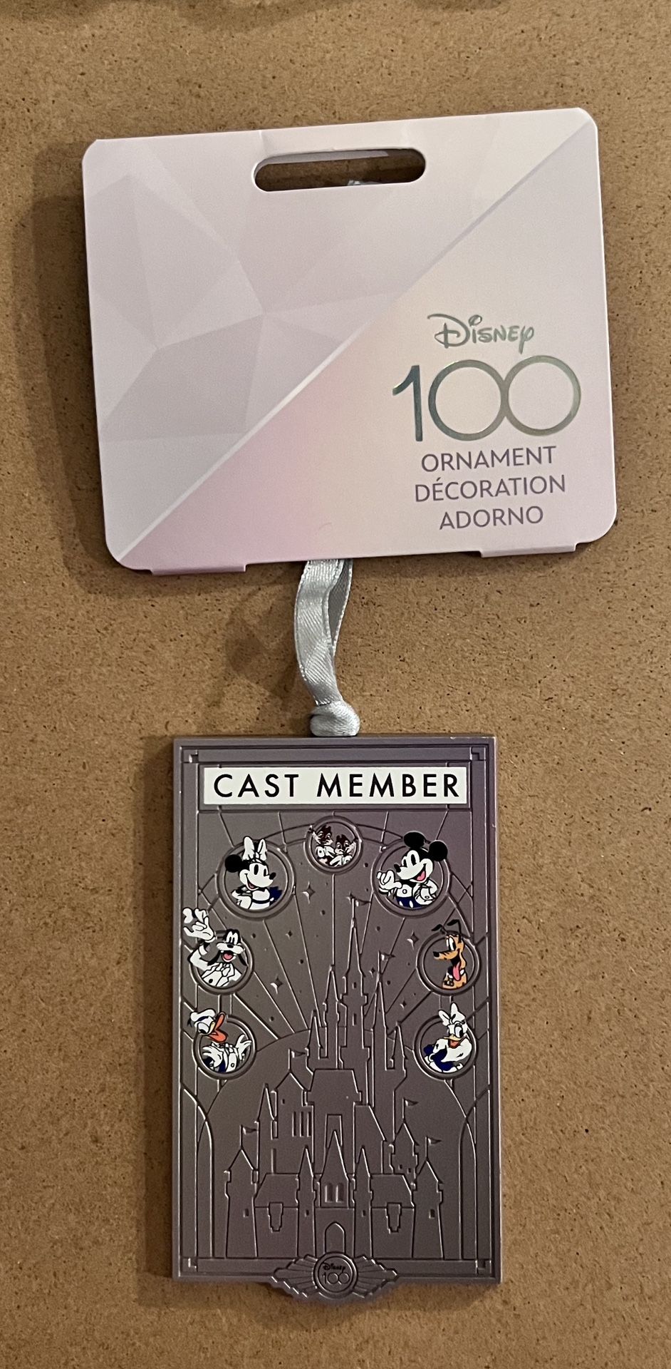 Disney 100th Anniversary ORNAMENT CAST MEMBER EXCLUSIVE 2023