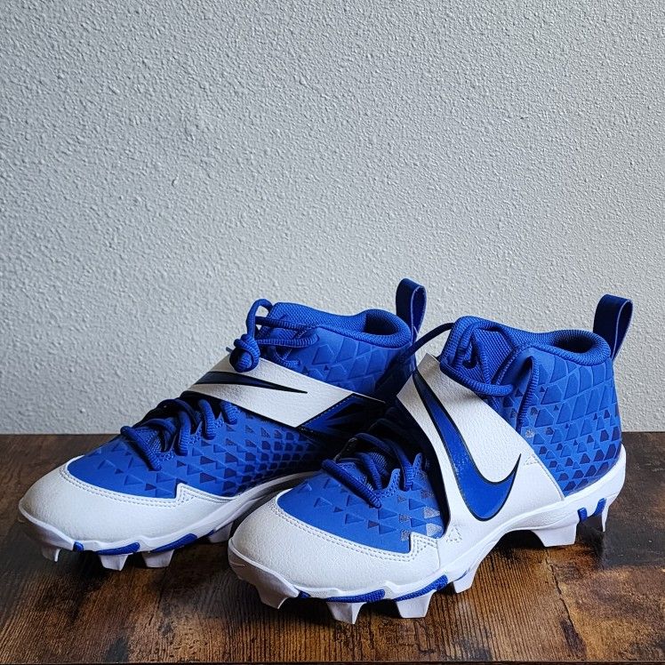 Nike Force Mike Trout 6 Keystone Molded Baseball Cleats Size 7.5 Blue