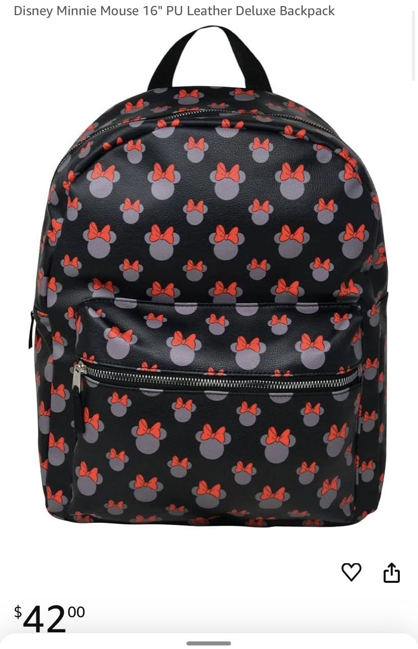 Minnie Backpack NEW