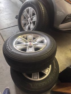 x3 oem GMC Sierra 1500 6 lug 17inch rims