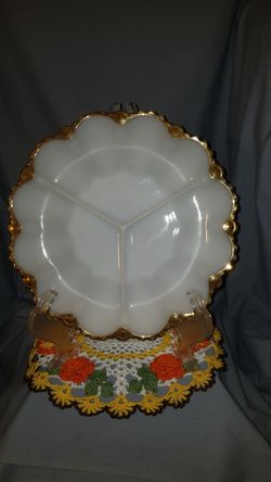 Vintage milk glass