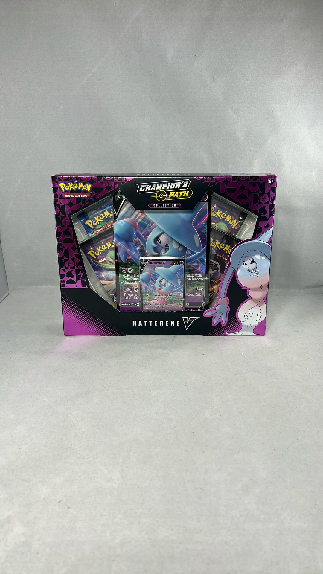 Pokemon Champion’s Path Hatterene V