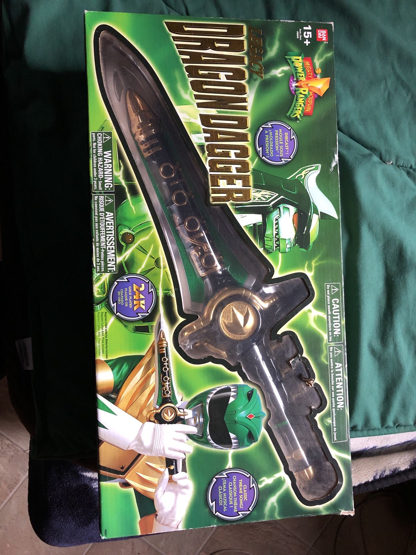 Power rangers green rangers weapon