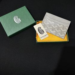 Gray Goyard Card Holder