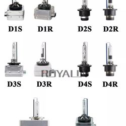 Replacement Hid Bulbs / Xenon Headlight Bulbs - For Factory Hid Systems - Bmw Mercedes Acura TL 335 Tsx 535 C300  E500 745 G34 Infiniti D2s D1s D3s D4