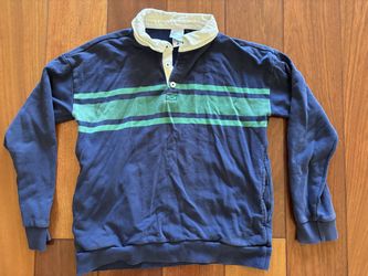 Hanna Andersson Long Sleeve Rugby Sweatshirt - Size 12