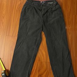 Men’s Dark Grey Corduroy Pants