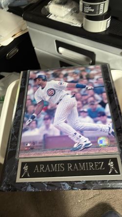 Aramis Ramirez hologram plaque