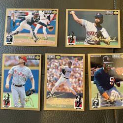 1994 Baseball Cards Lot of 5