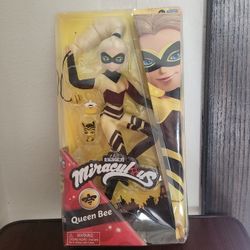 miraculous ladybug queen bee doll