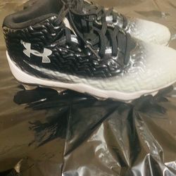 UNDER ARMOUR Kids Spotlight Hammer Mc  Baseball Cleats Size 4.5Y