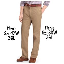 Final Sale NWT Men's IZOD Khaki Pants