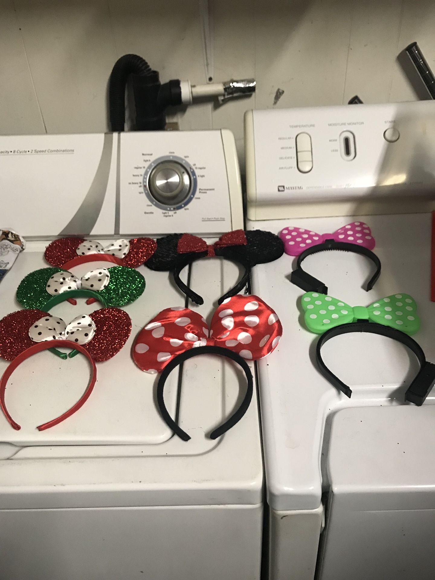 Minnie Mouse Ears and Mickey hat🍄