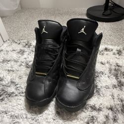 Jordan 13 Retro Black Metallic Gold (GS)