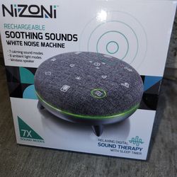 Nizoni Soothing Sounds White Noise Machine