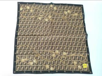Fendi Zucca Monogram Scarf