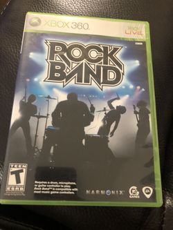 Rock band Xbox 360 case