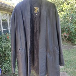 Leather Coat 