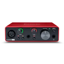 Scarlett Solo [3rd Gen] 2-in, 2-out USB audio interface