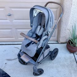 Nuna MIXX Next Stroller + Rain Cover – Excellent Condition