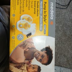 Medela Pump In Style Hands Free Double Electric Breast Pump.