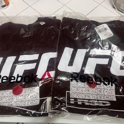 UFC Fight Reebok 2x $25 Burgundy Color Size L Only