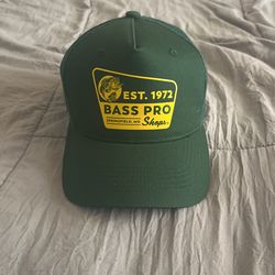 Green Bass Pro Shops Hat SnapBack