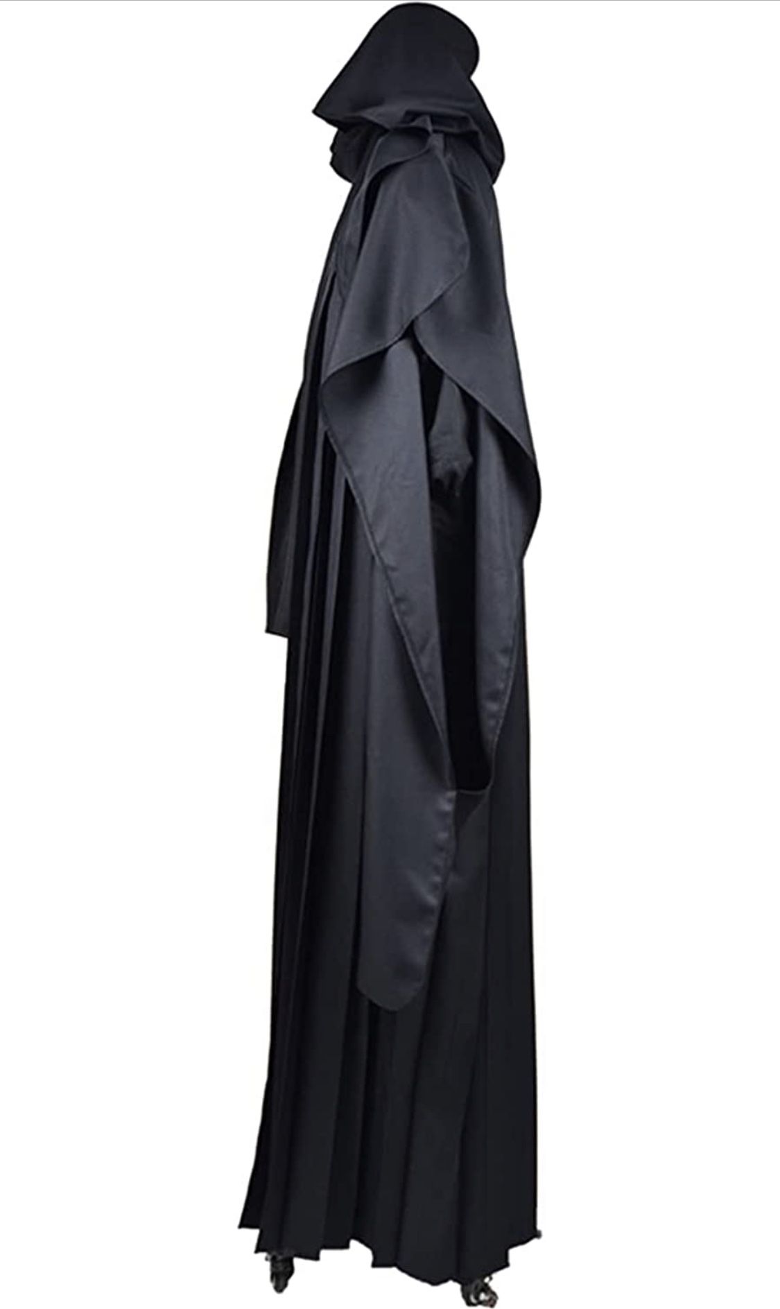 Men's Star Wars Darth Maul Black Outfit Tunic Robe Halloween Cosplay Costume (Small)