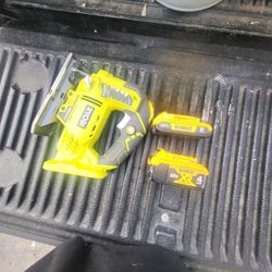 Ryobi Jig Saw & Dewalt Batterys
