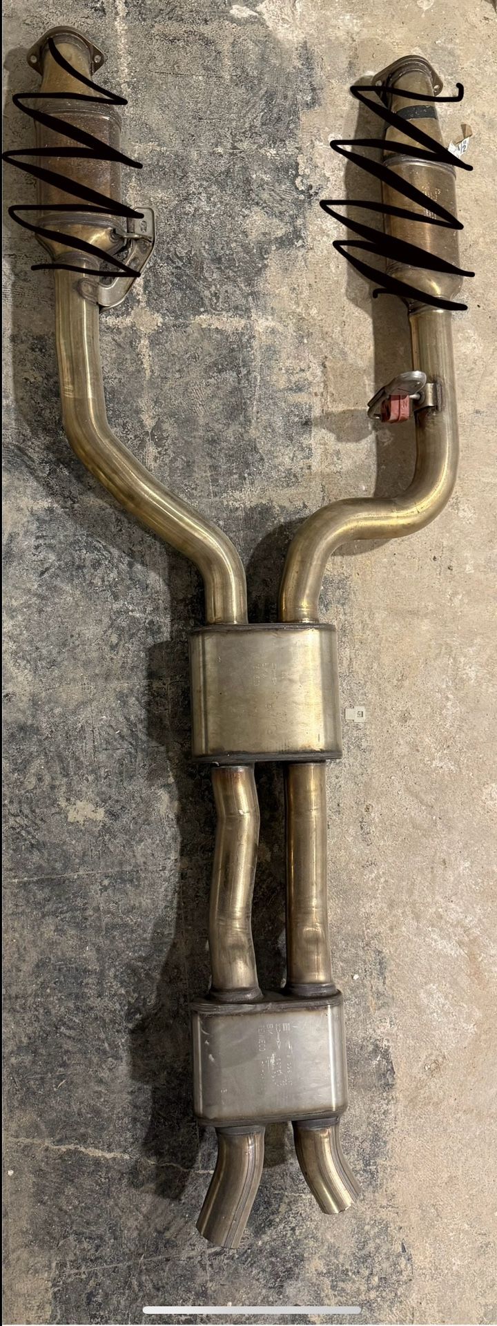BMW M3 G80 OEM EXHAUST MIDPIPE
