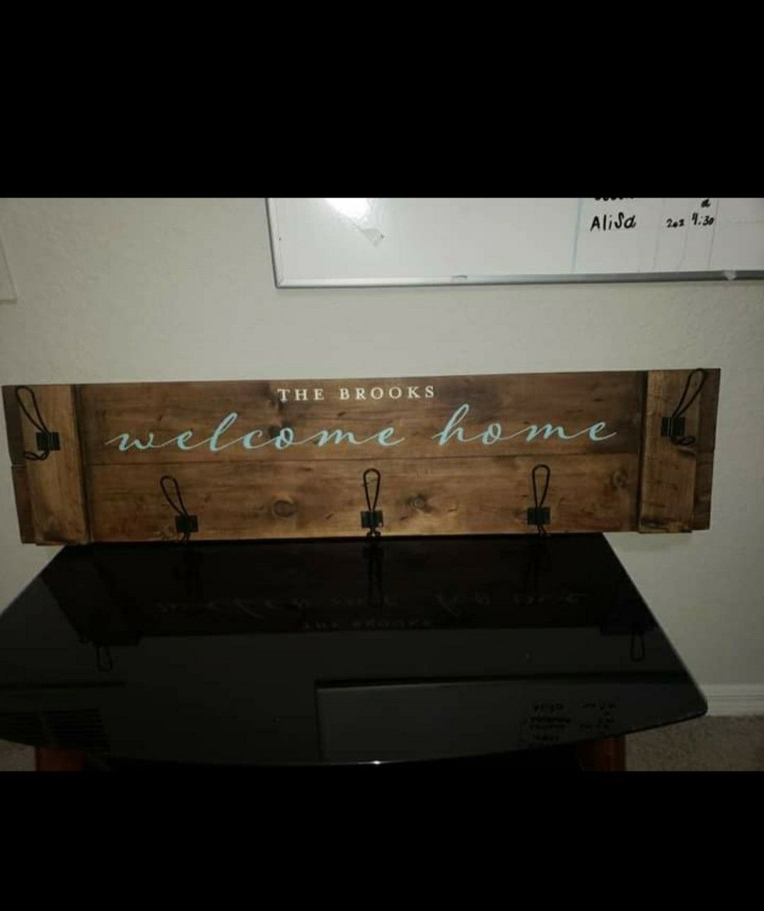 Coat rack for the entrance of the house