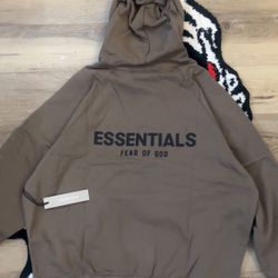 Brand New Essentials  Hoodie – Blank Front – Size Meduim