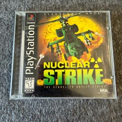 Nuclear Strike PS1 Complete Tested Working