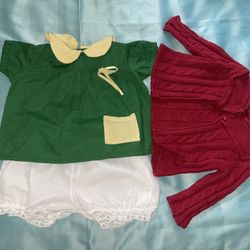 Baby 12 Month La Chilindrina Costume  Or Birthday Party