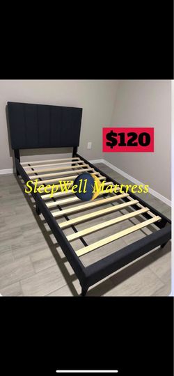 Twin size bed frame only