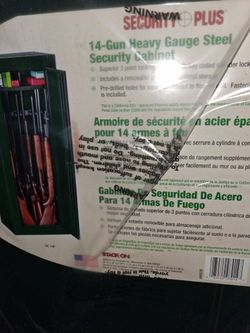 Stack-On 14-Gun Heavy Gauge Steel Security Cabinet – Brand New in Box