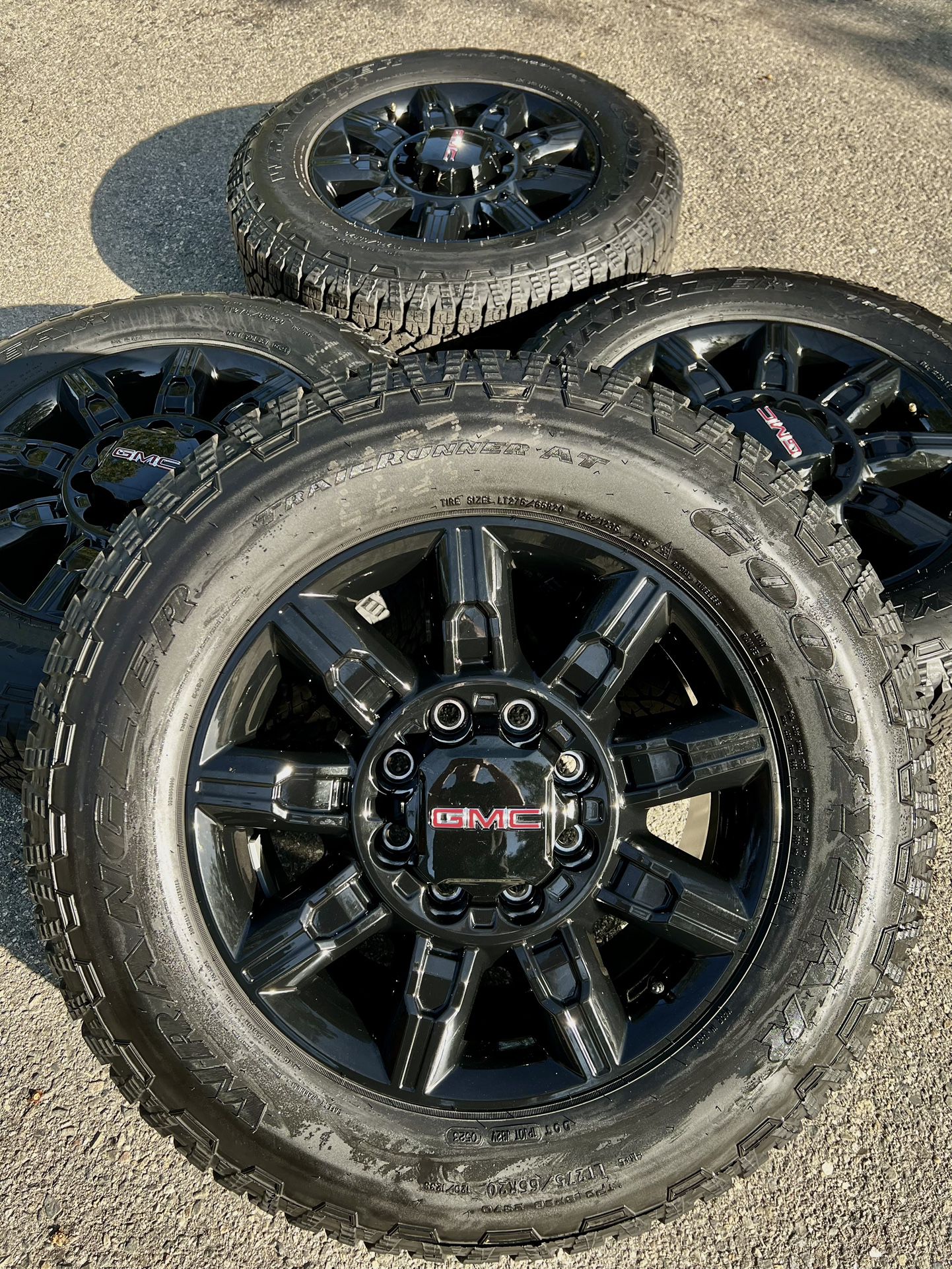 Oem Factory 20” Gmc Sierra 2500 HD AT4X Denali Black Tires Wheels Rims Rines