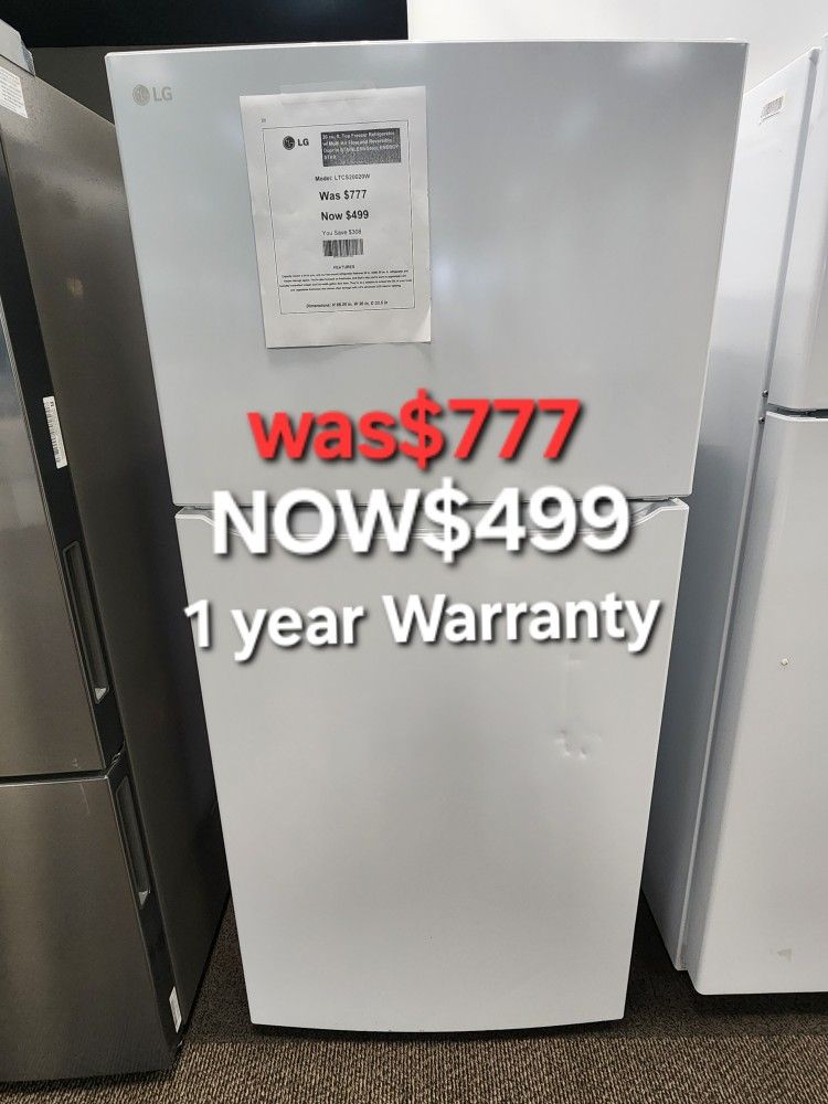 20 Cu Ft Top Freezer Refrigerator W Multi Air Flow And Reversible Door IN Stainless Steel Energy Star