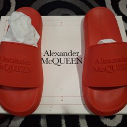 Alexander McQueen Pool Slide Sandals 
