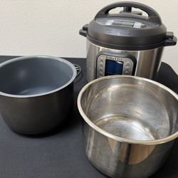 Instant Pot 6 Quart Two Inner Liners 