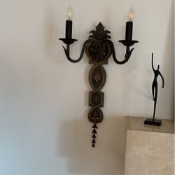 Two Vintage Sconces Lights $50 Each