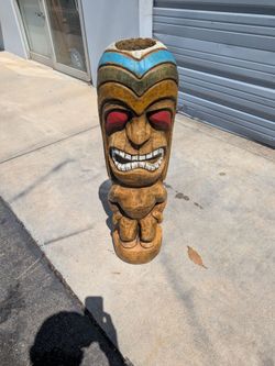 Tiki Totem Pole Concert 3 feet tall
