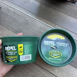 2 BRAND NEW Repel Citronella Candles