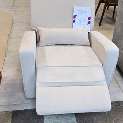 BRAND NEW 
Harkawon Swivel Rocker Recliner Chair, Glider Rocker Recliner, Rocking Chair Nursery, Fabric Chair with High Back, Deep Seat, for Living Ro